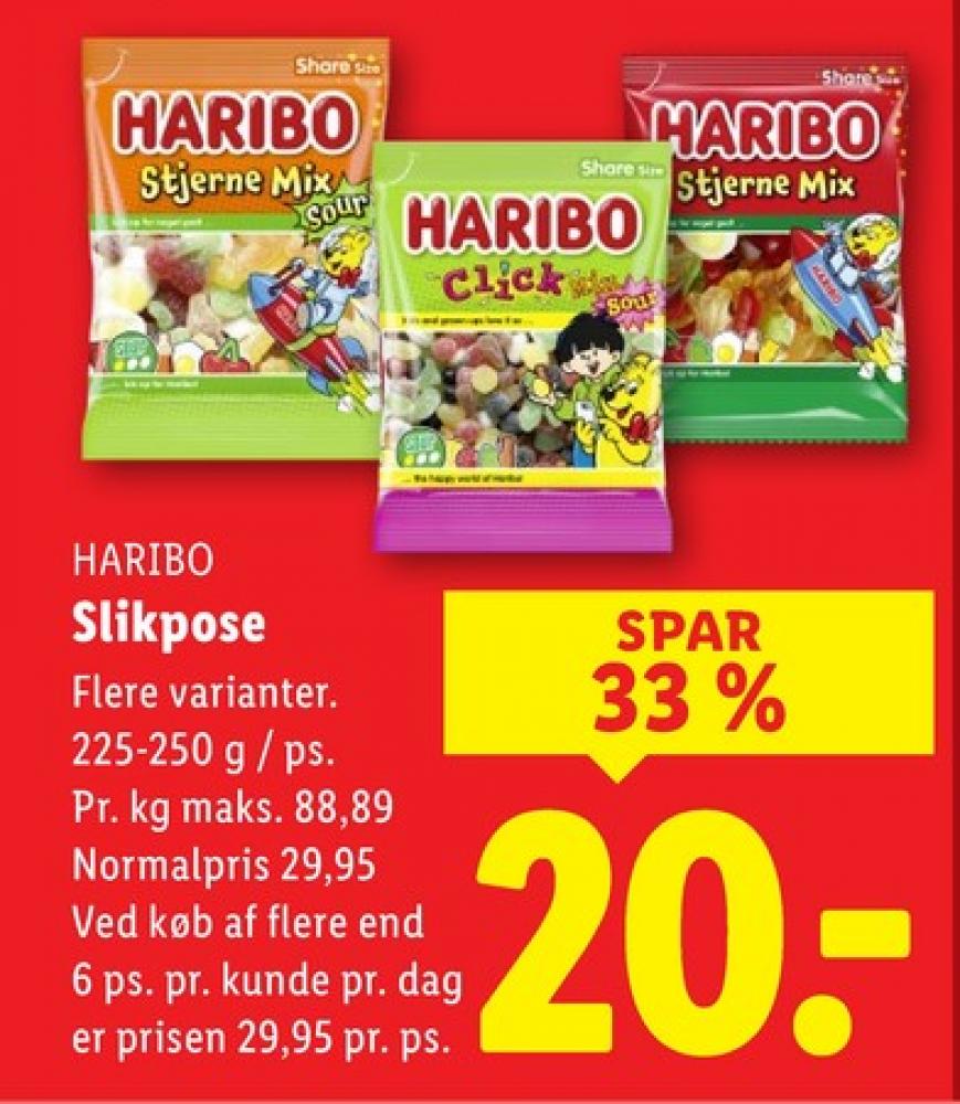 Haribo Click Mix Sour, Slikposer