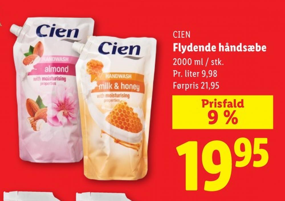 Cien, Flydende sæbe