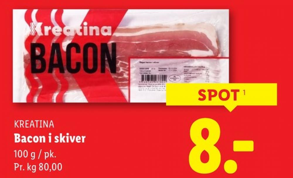 Kreatina, Baconskiver