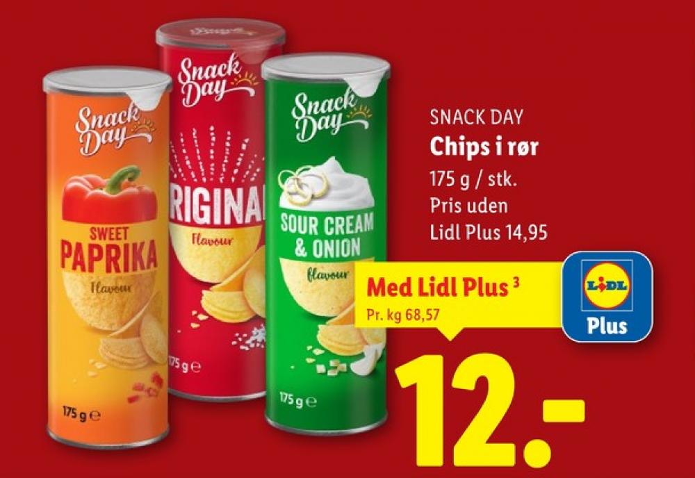 Snack Day, Sweet Paprikachips