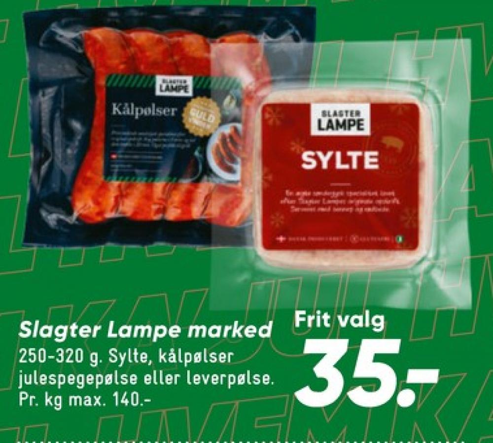 Slagter Lampe, Kålpølser