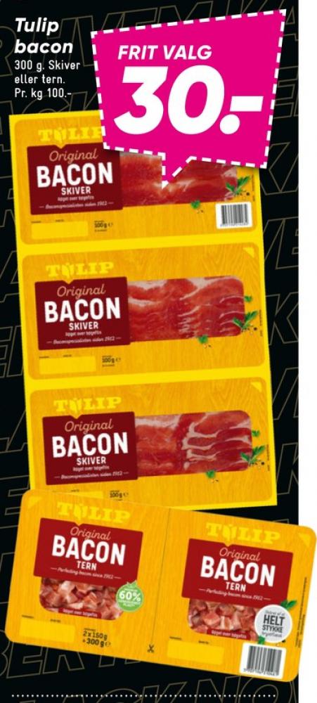 Tulip, Baconskiver