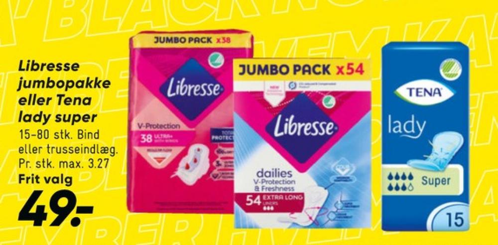 Libresse, Trusseindlæg