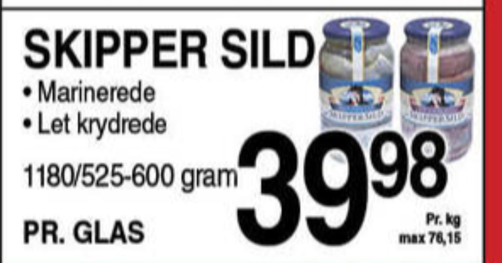 Skipper, Sild