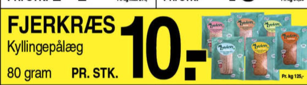 Fjerkræs, Kylling med Bacon