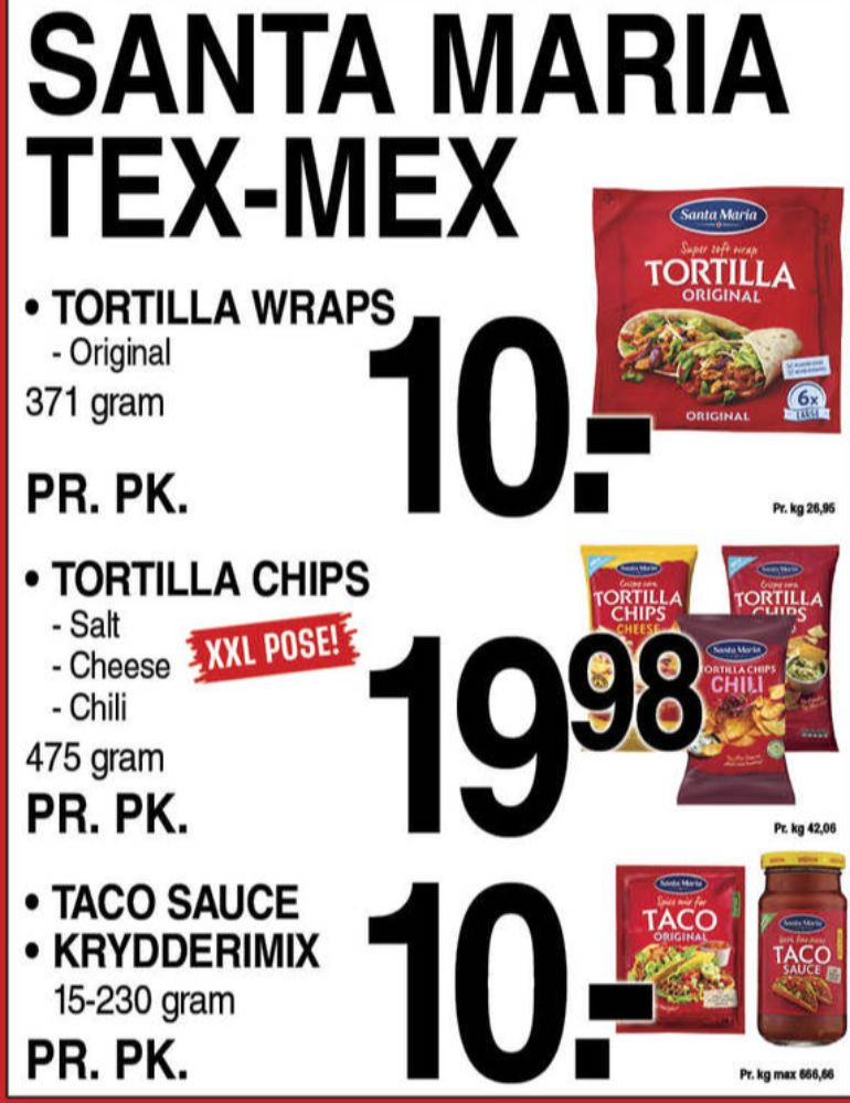 Santa Maria, Tortilla Chips Salted