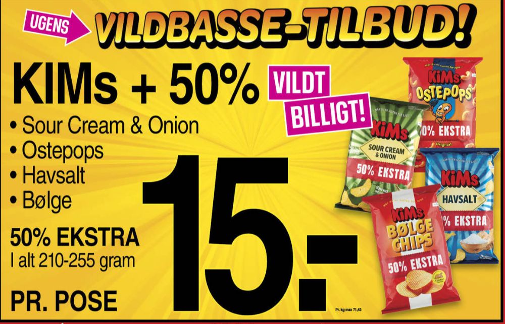 Kims, Bølgechips