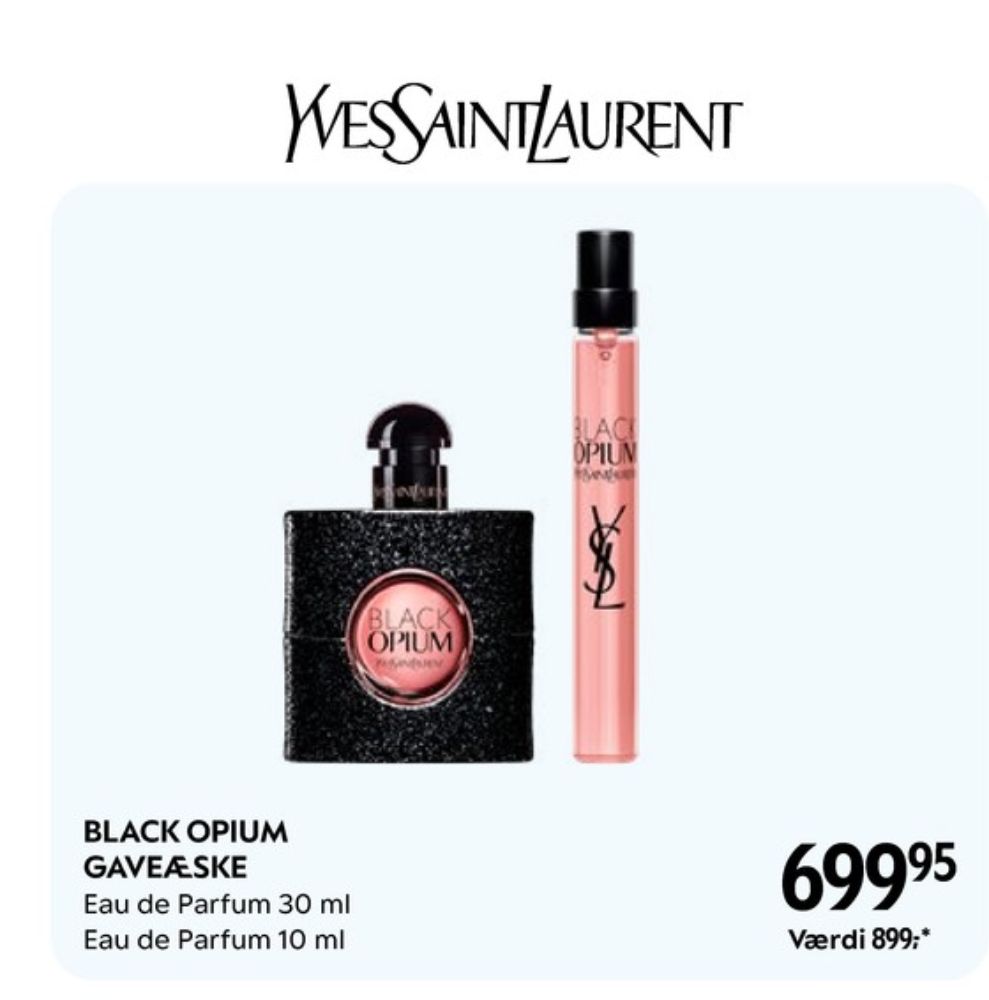 Yves Saint Laurent Black Opium, Gaveæske