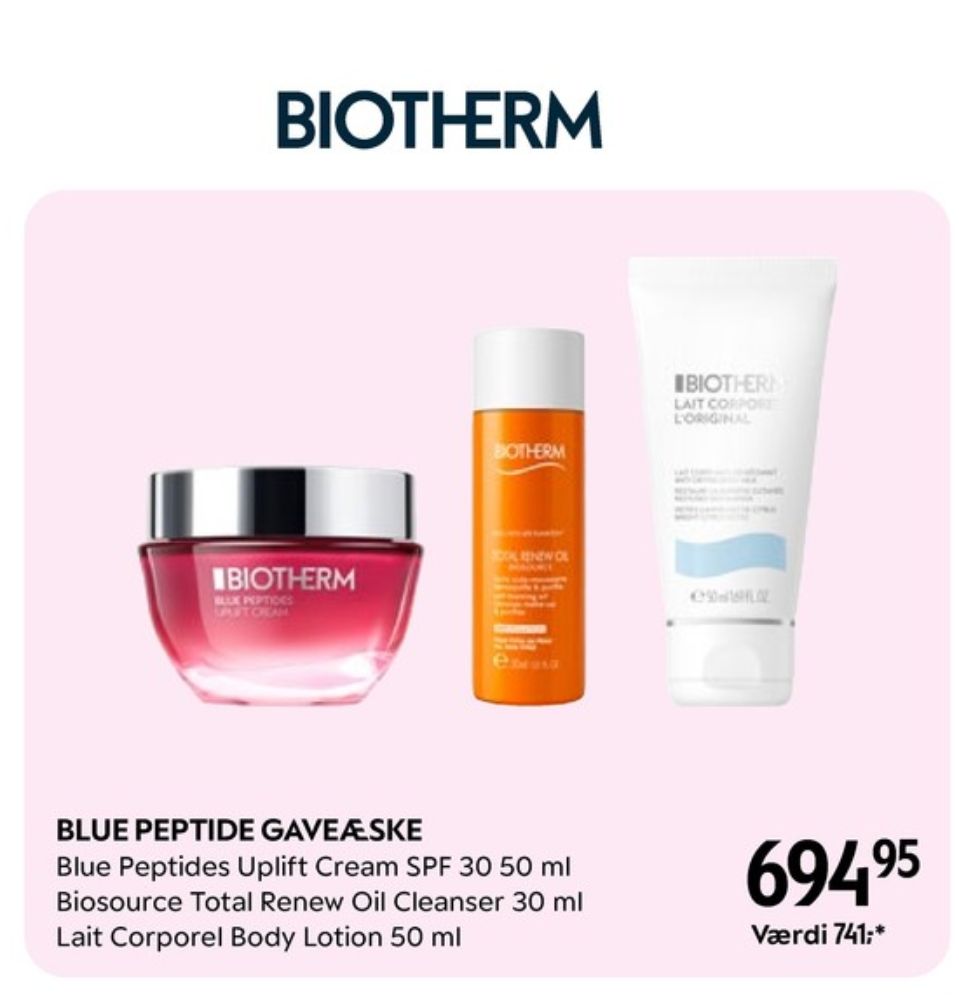 Biotherm Blue Peptide, Gaveæske