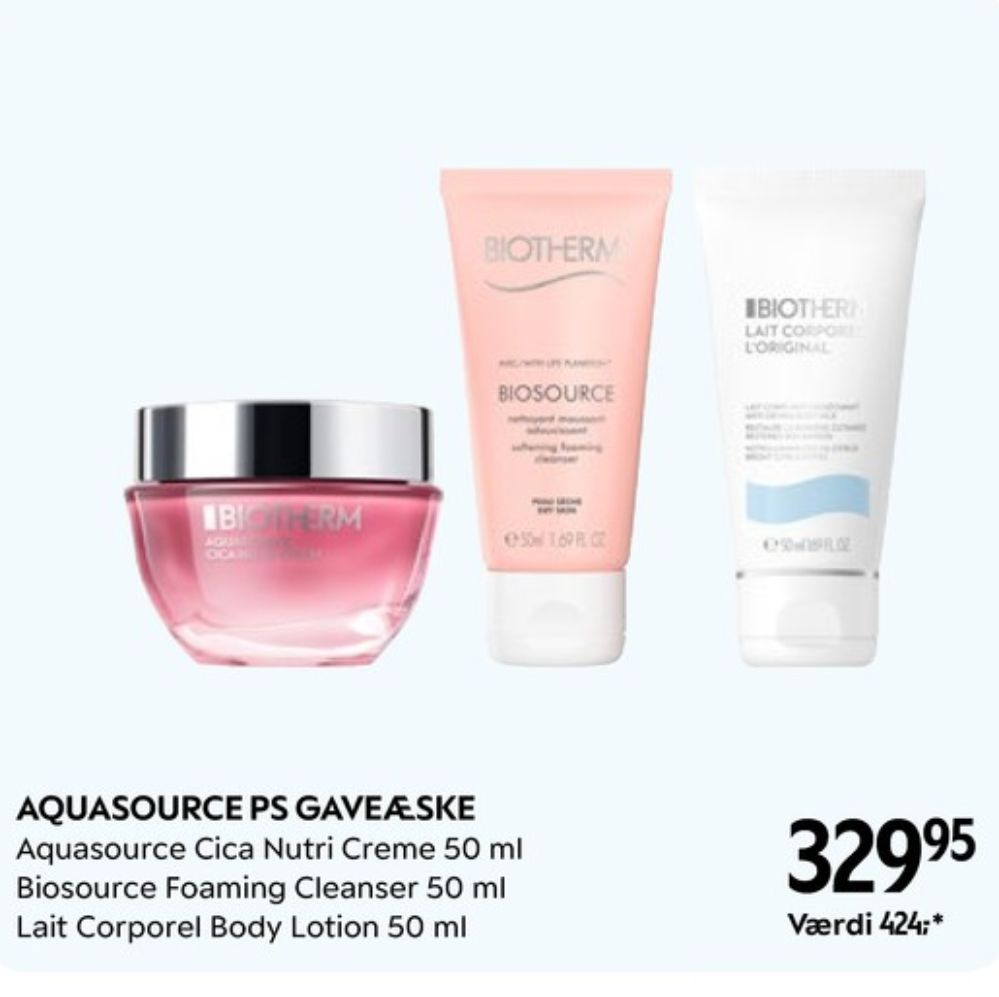 Biotherm Aquasource PS, Gaveæske