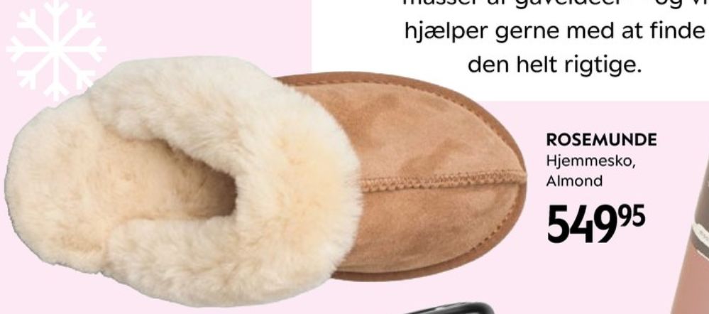 Rosemunde, Damehjemmesko