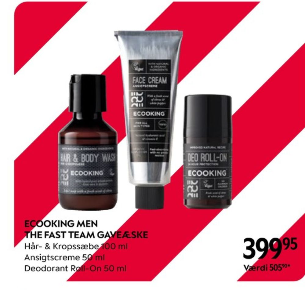 Ecooking Men The Fast Team, Gaveæske