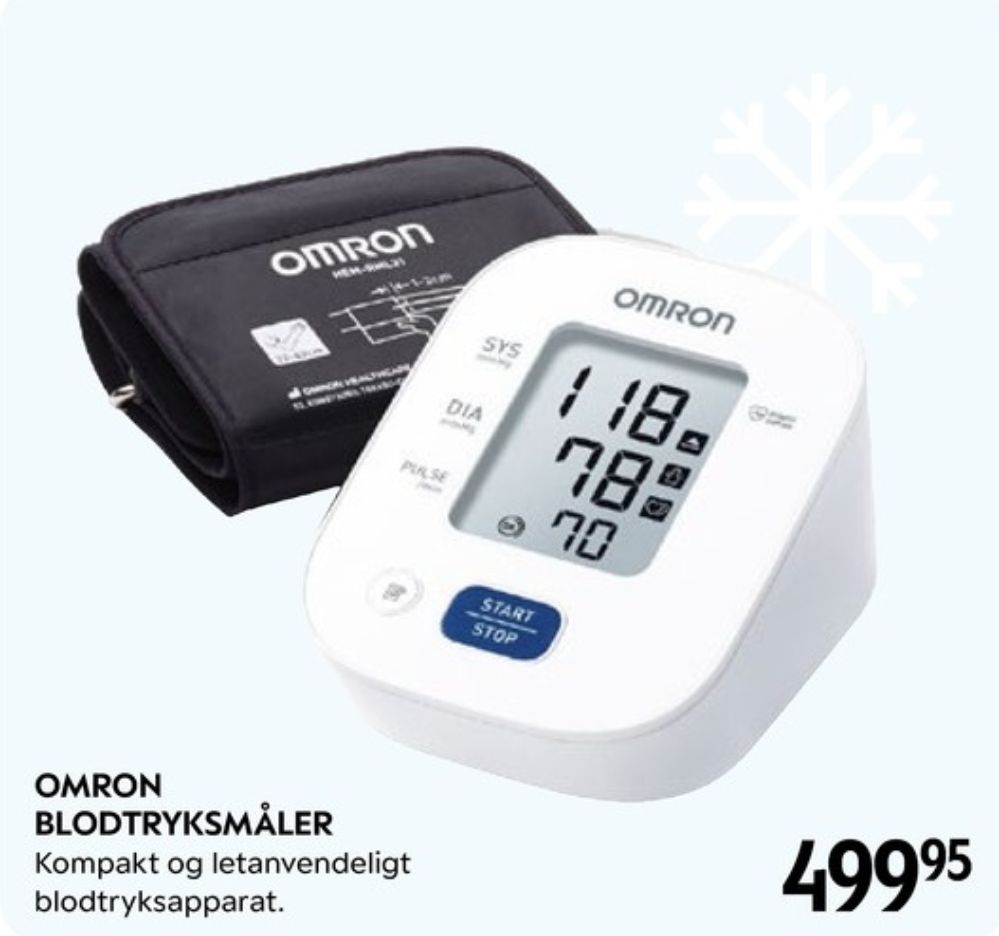 Omron, Blodtryksmåler