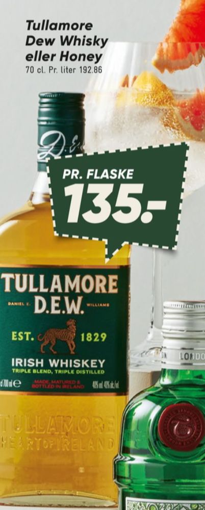 Tullamore Dew, Whisky