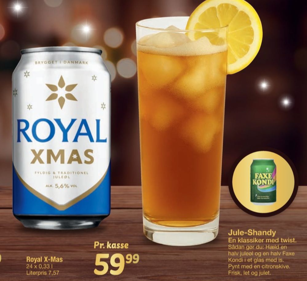 Royal XMAS, Øl 24 pk.