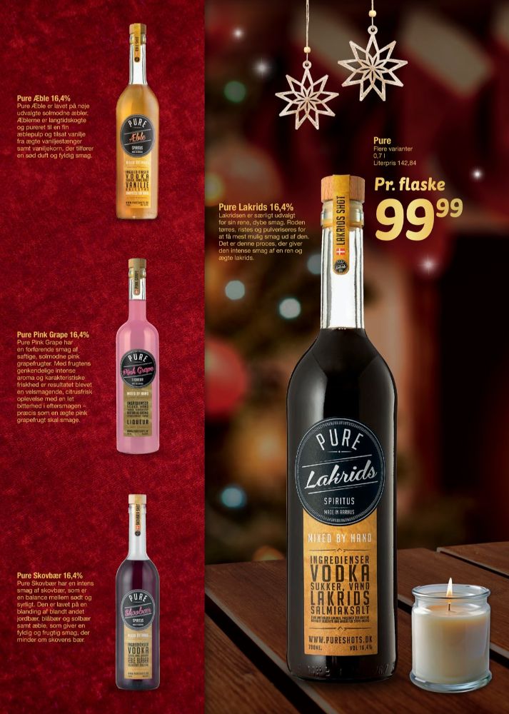 Pure Shots Pink Grape, Shots