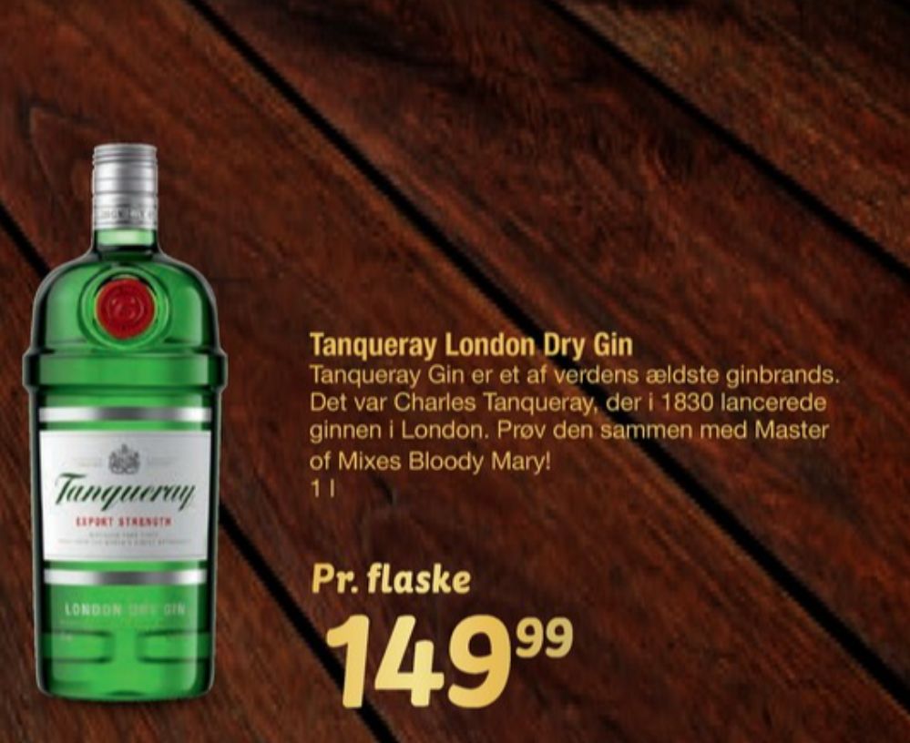 Tanqueray London Dry, Gin