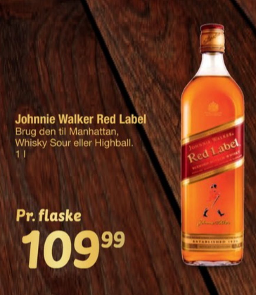 Johnnie Walker Red Label, Whisky