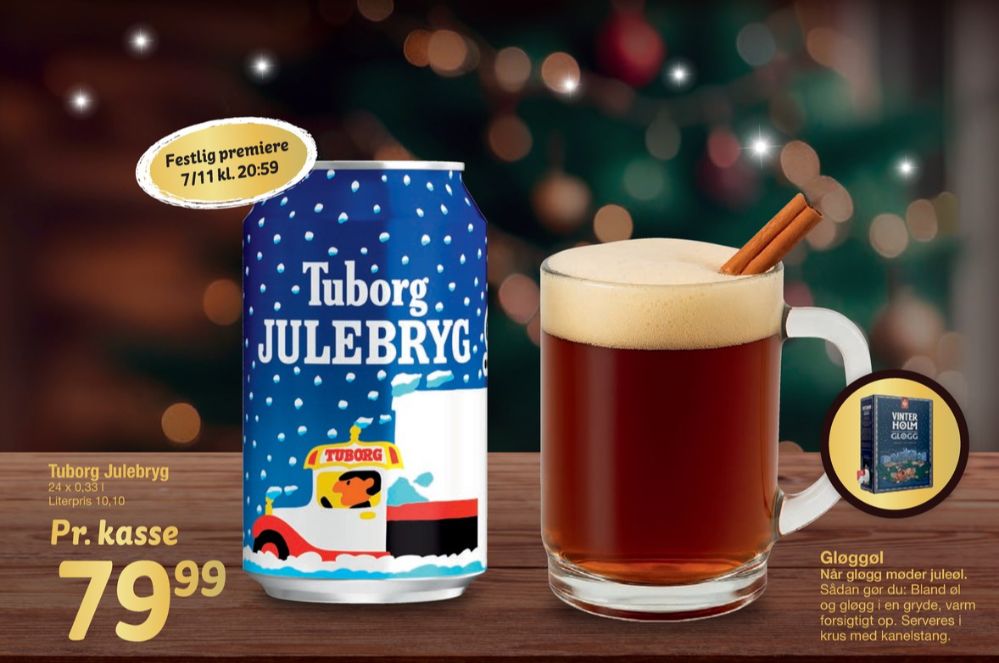 Tuborg Julebryg, Øl 24 pk.