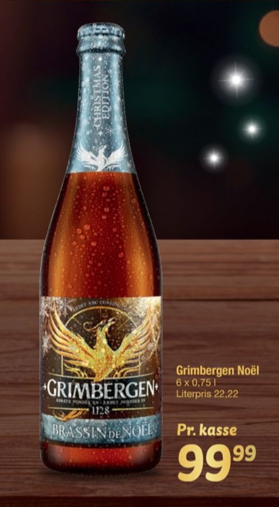 Grimbergen Brassin De Noél, Specialøl 6 pk.
