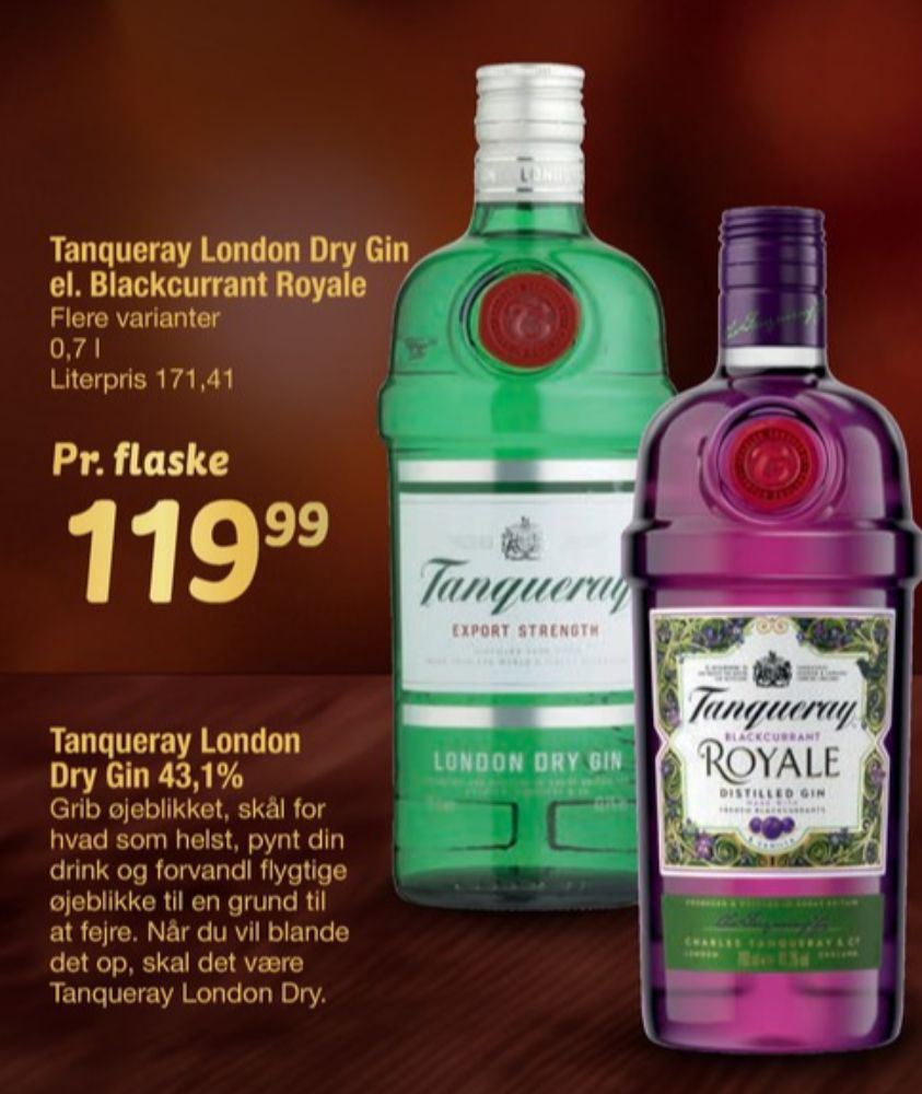Tanqueray London Dry, Gin