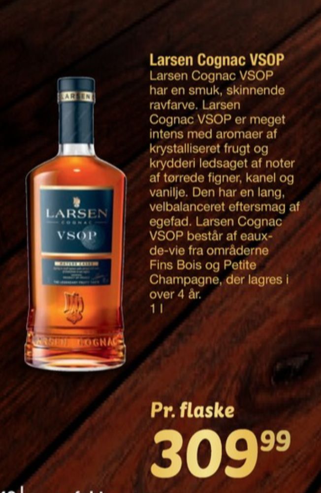 Larsen VSOP, Cognac