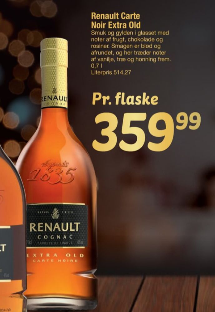 Renault Carte Noire Extra, Cognac