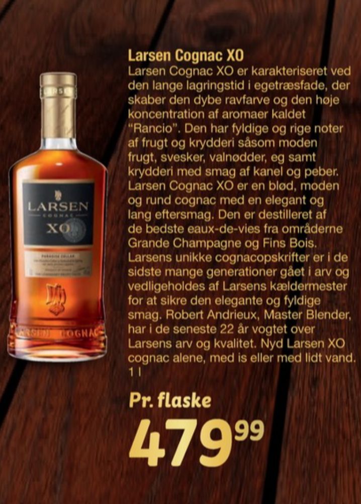 Larsen XO, Cognac