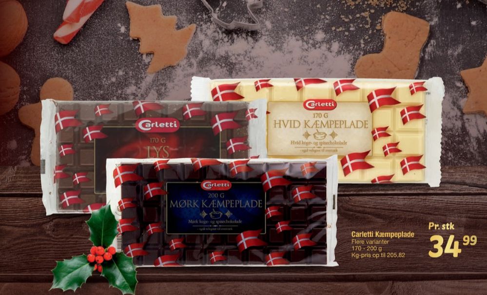 Carletti, Mørk Kæmpeplade