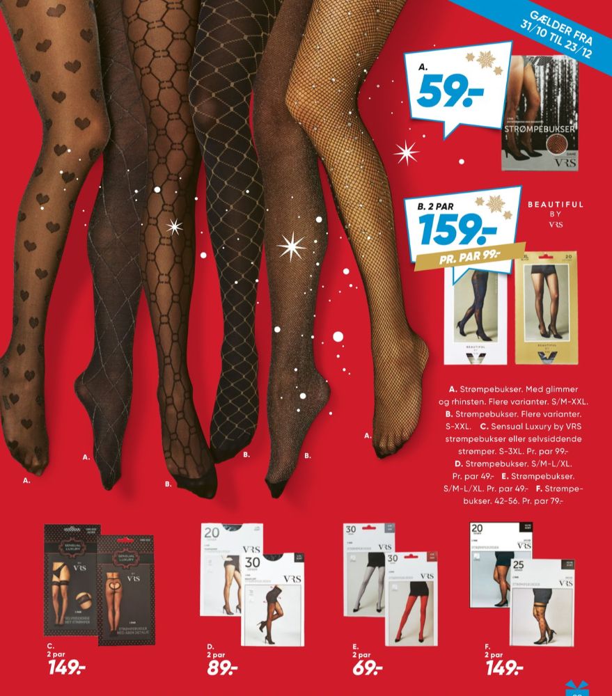 VRS WOMAN, Strømpebukser