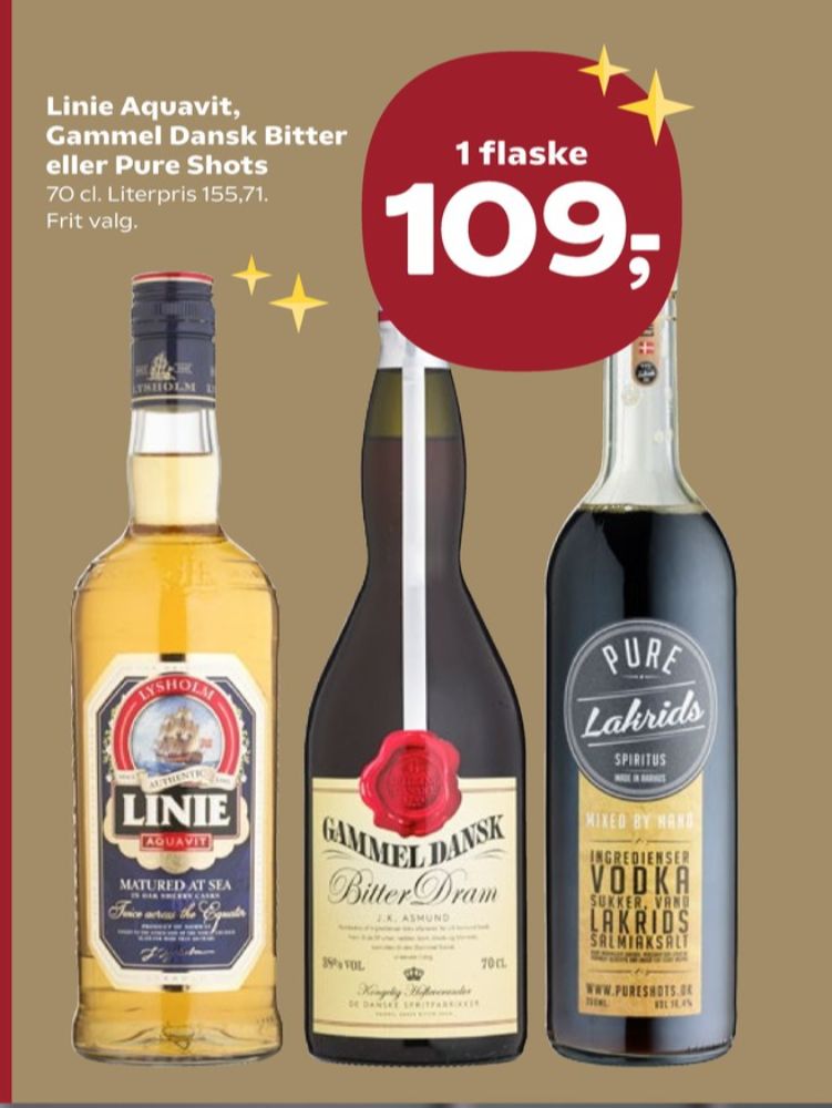 Gammel Dansk, Bitter