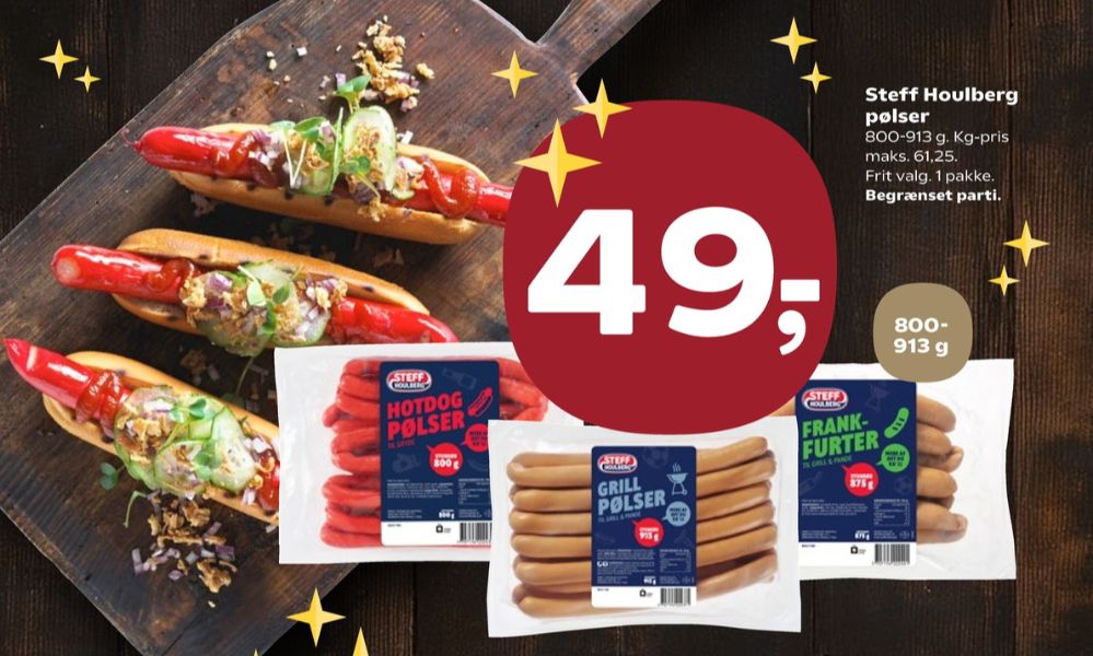 Steff Houlberg, Grillpølser