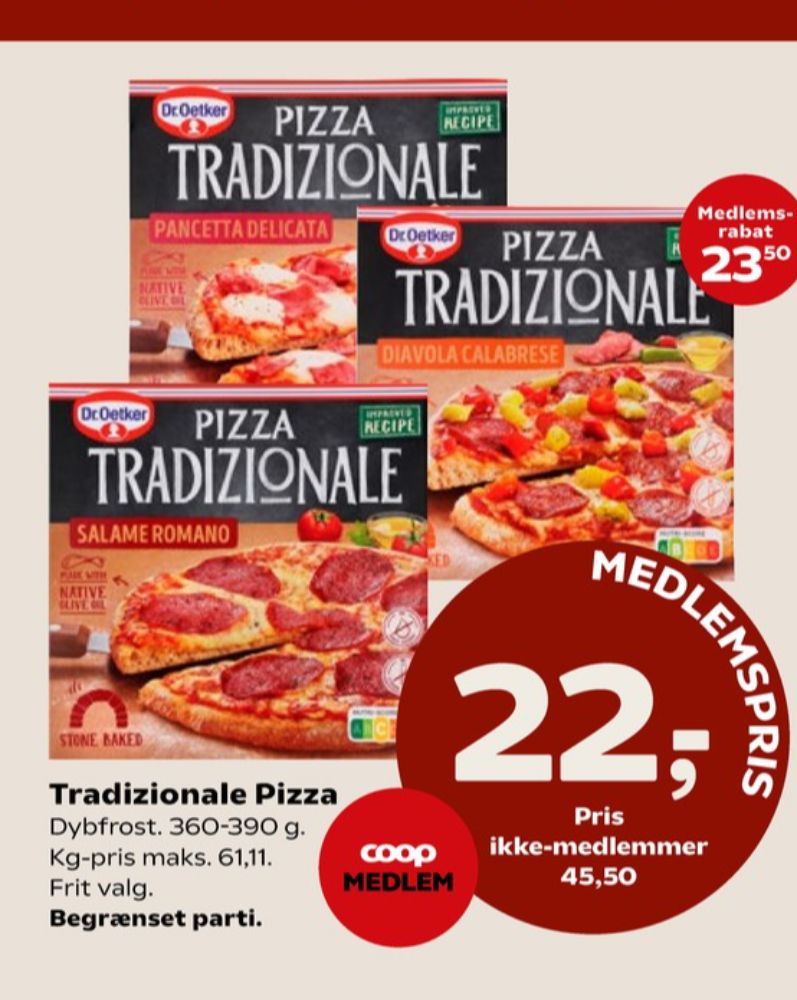 Tradizionale, Speciale Pizza