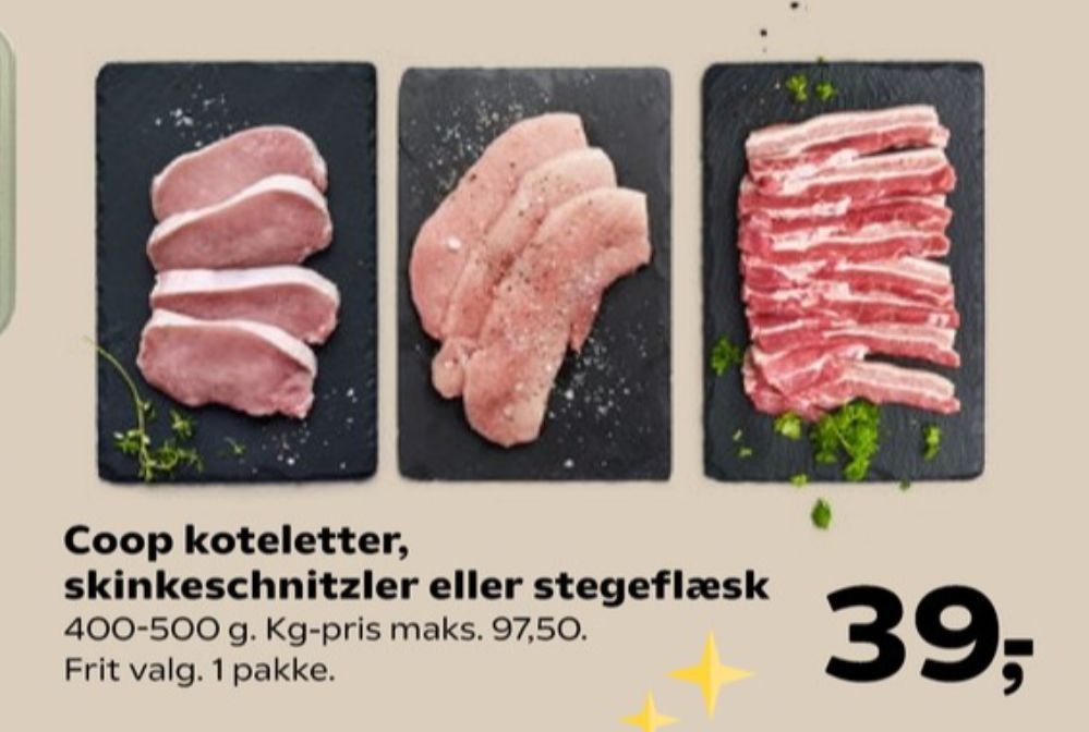 Coop, Grisekoteletter