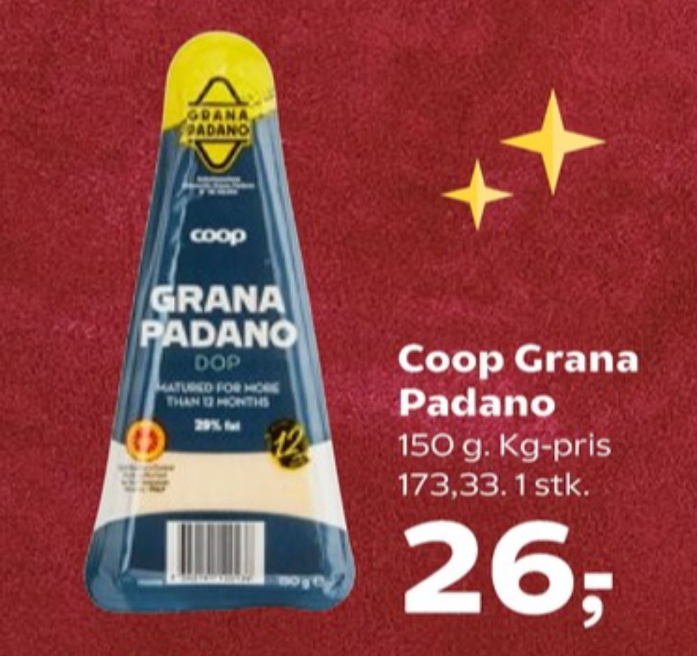 Coop, Grana Padano
