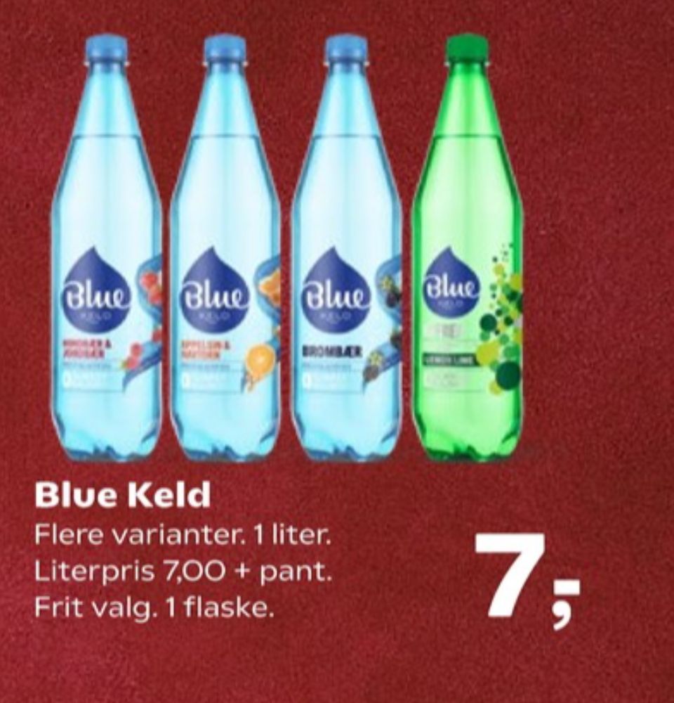 Blue Keld BFree, Sportssodavand Lemon Lime