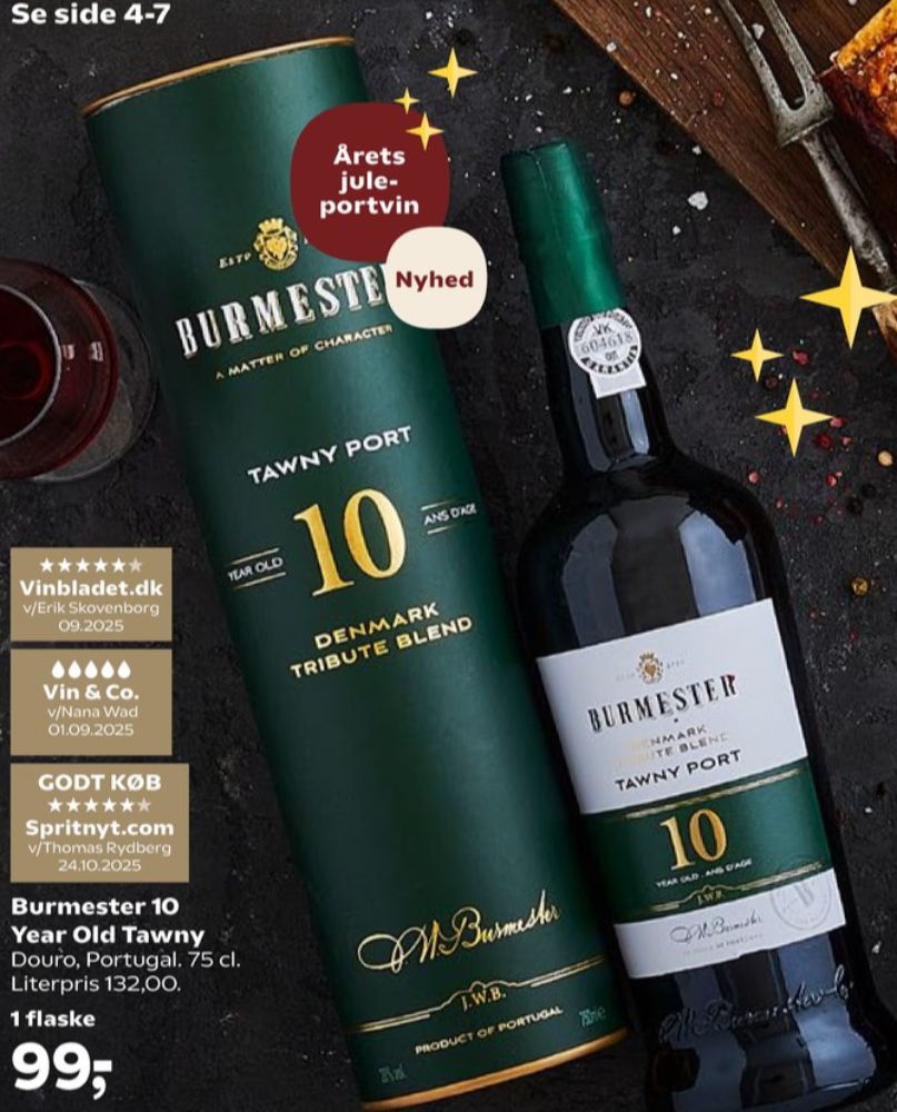 Burmester  10 YO Tawny, Portvin