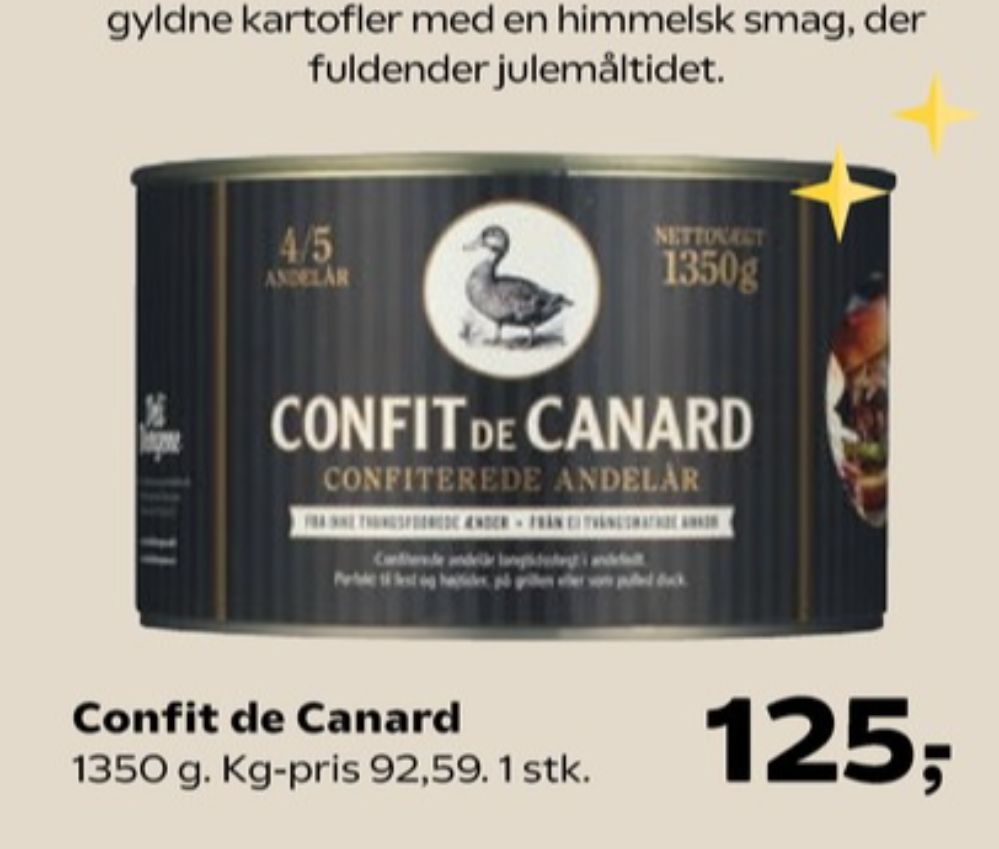 Sanmartins Gourmet, Confiterede Andelår
