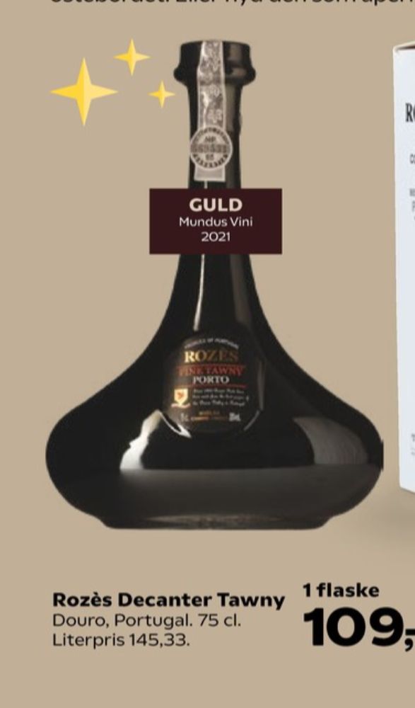 Rozés Decanter Fine Tawny Porto, Portvin