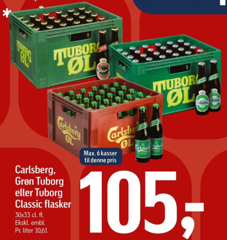Tuborg Classic, Øl