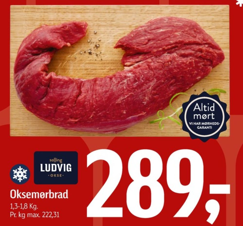 Salling Ludvig, Oksemørbrad