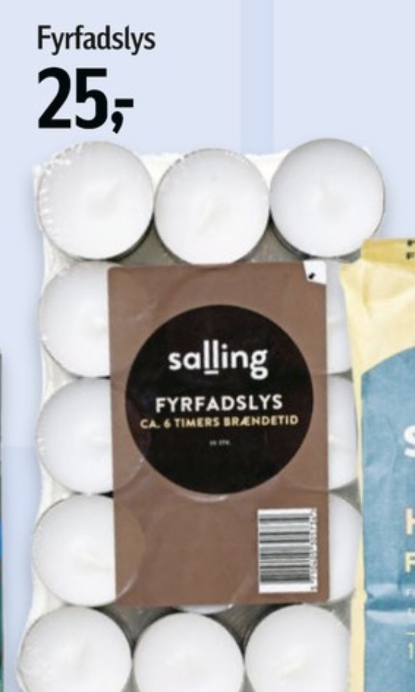 Salling, Fyrfadslys