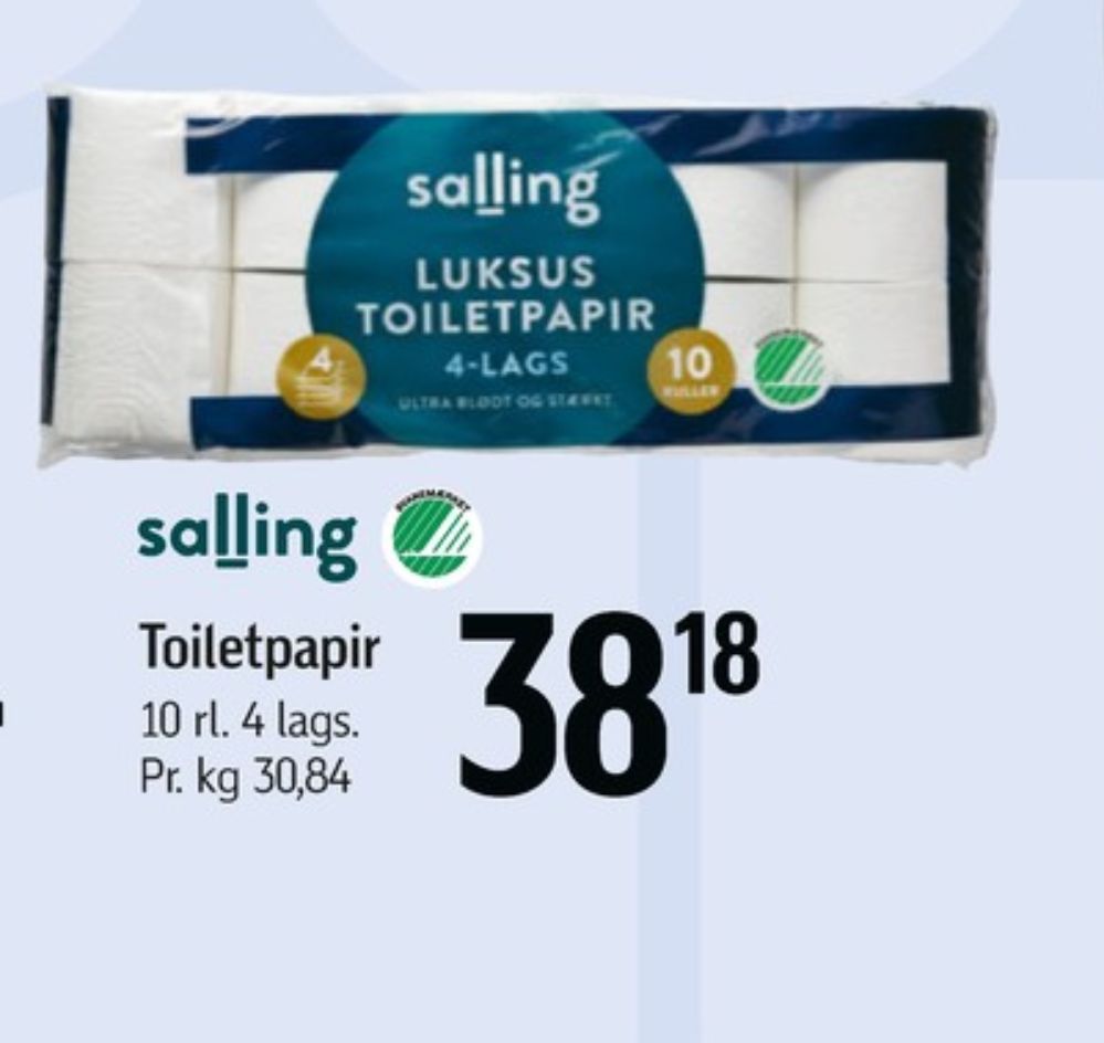 Salling, Toiletpapir