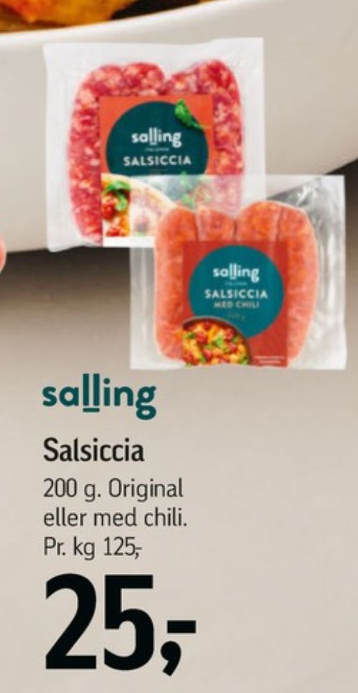 Salling, Salsiccia Chili