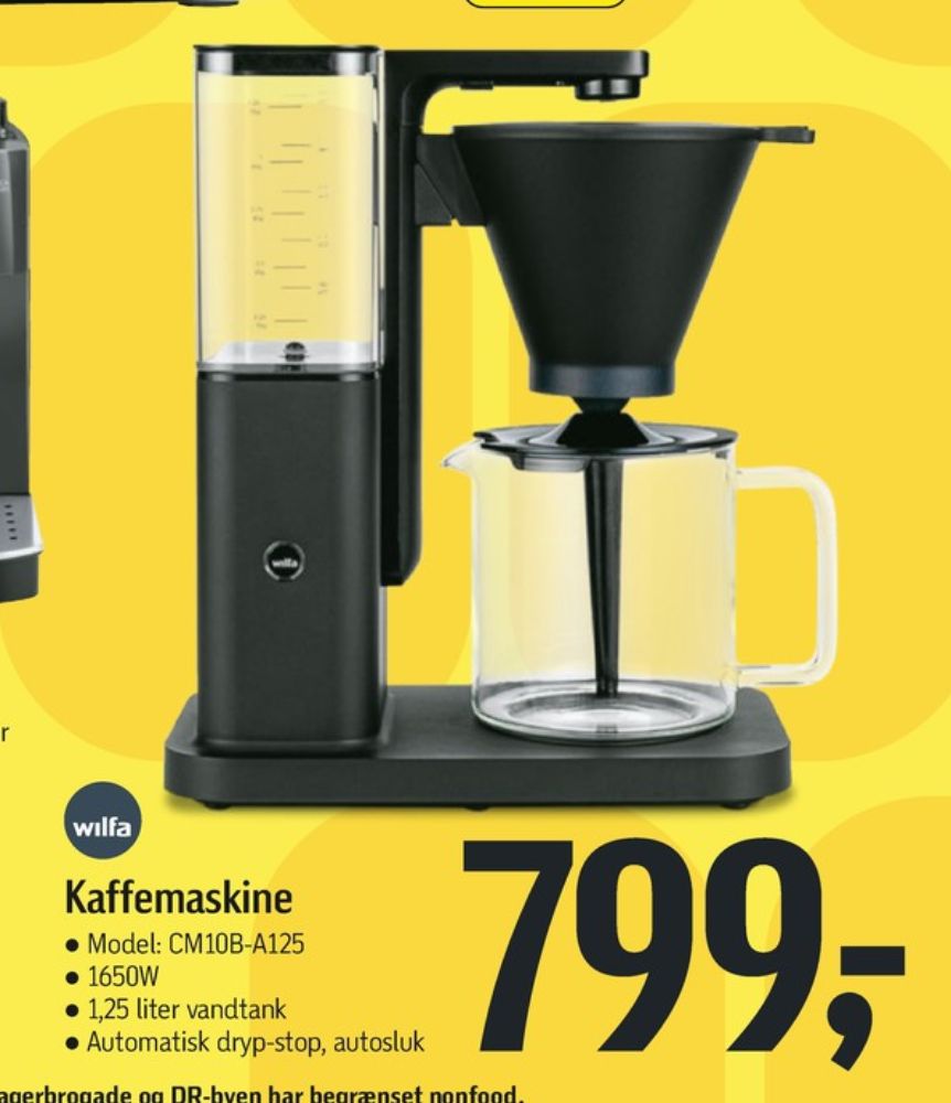 Wilfa, Kaffemaskine