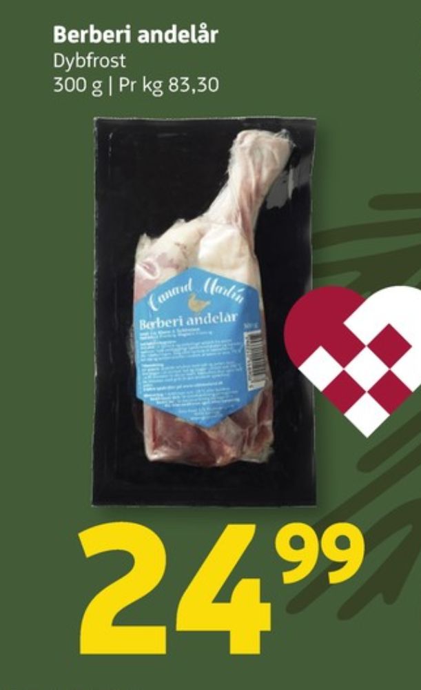 Canard Martin, Andelår