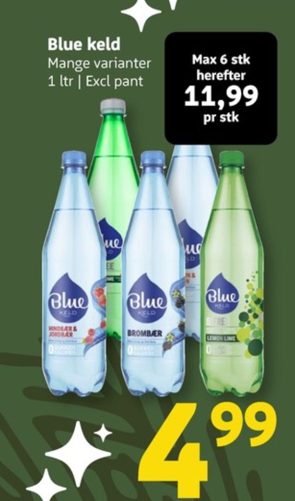 Blue Keld BFree, Sportssodavand Lemon Lime