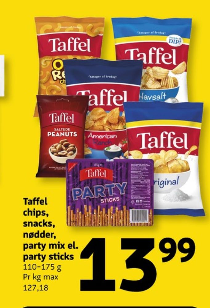 Taffel, Saltede Peanuts