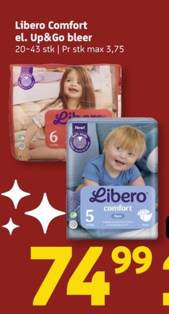 Libero Up&Go, Bleer str 6 13-20 kg