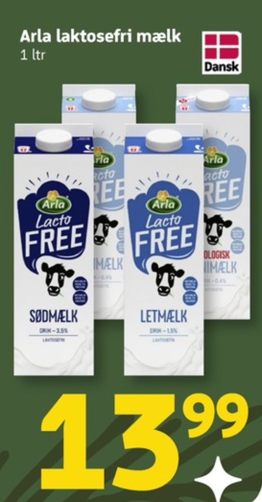 Arla Lacto FREE, Minimælk